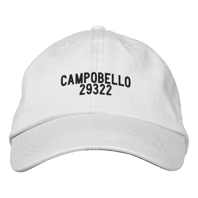 Boné CAMPOBELLO Chapéu da Carolina do Sul (Frente)
