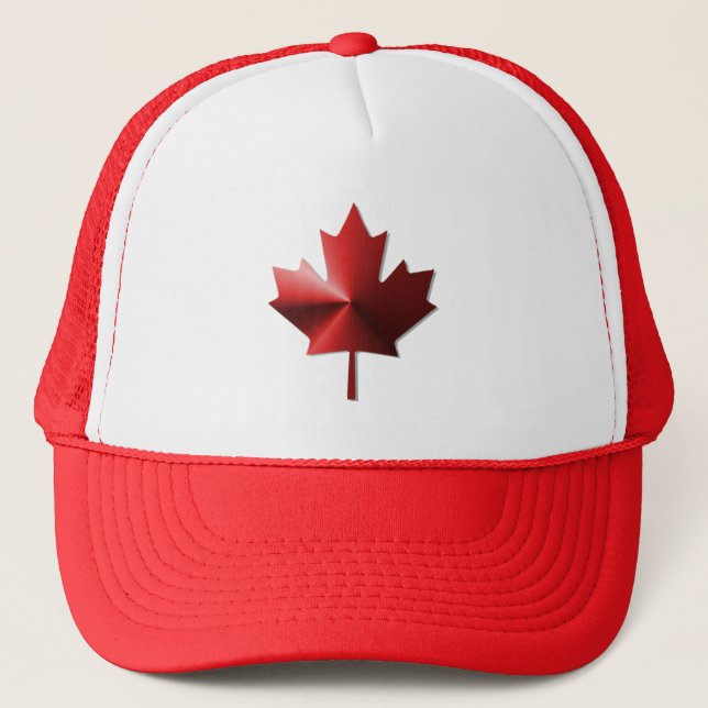 Boné Canadá Flag Maple Leaf Hat (Frente)
