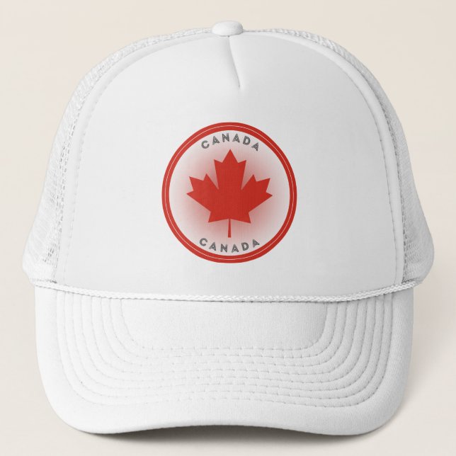 Boné Canada Maple Leaf Circle Shape (Frente)