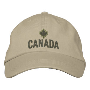 Boné Canadense Maple Leaf Embroiderme Canadá