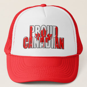 Boné canadense orgulhoso