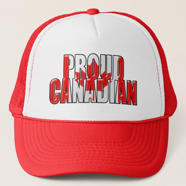 Boné canadense orgulhoso (Frente)
