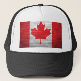 Boné Canadian Flag Brick Wall Canada Maple Hat