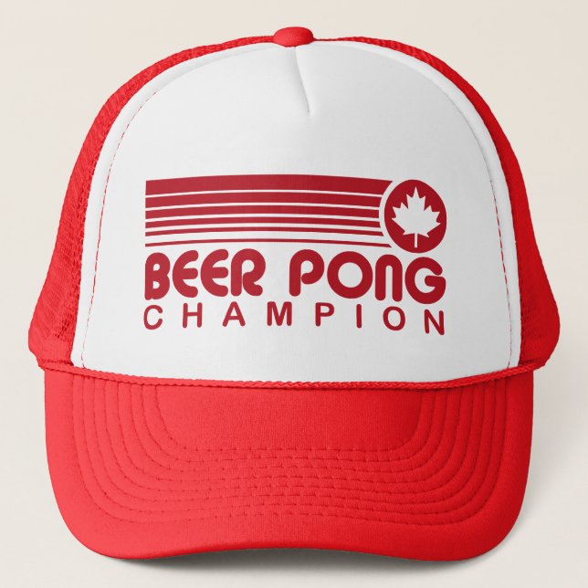 Boné Canadiano Beer Pong (Frente)