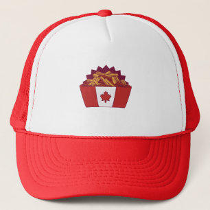 Boné Canadiano Poutine