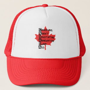 Boné Canadianos não estão negociando