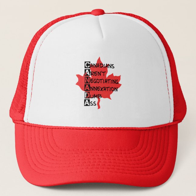 Boné Canadianos não estão negociando (Frente)