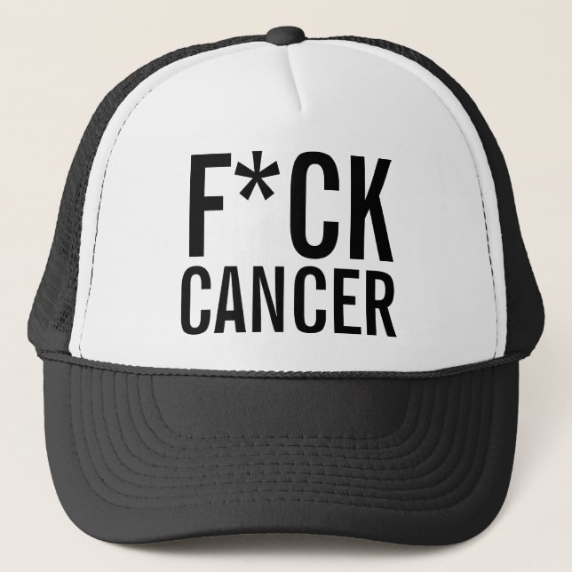 Boné Cancer F*CK (Frente)