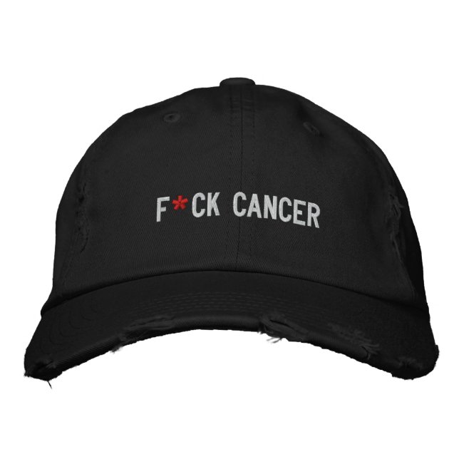 Boné Cancer F*CK (Frente)