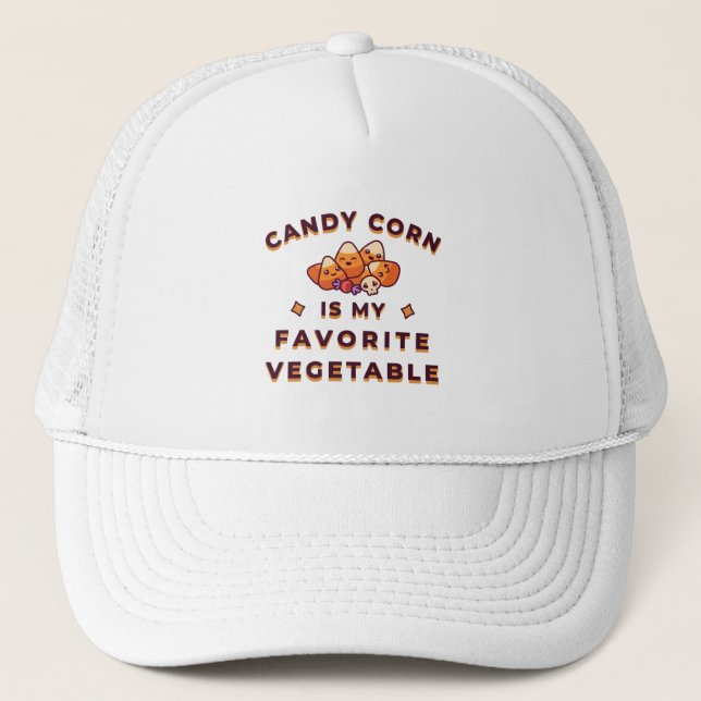 Boné Candy Corn Halloween (Frente)