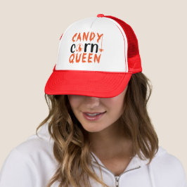 Boné Candy Corn Queen Witeen Halloween