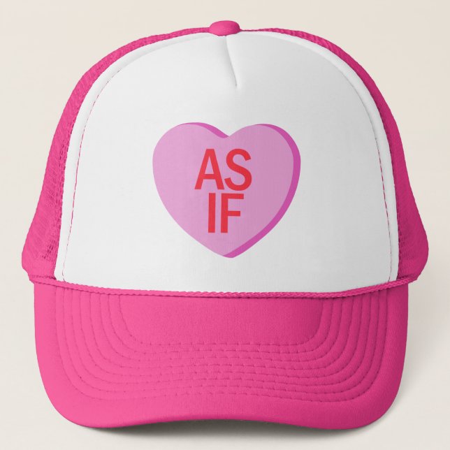 Boné Candy Heart - AS IF (Frente)