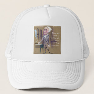 Boné Caneca com Citação de Alexander Hamilton "Defenda