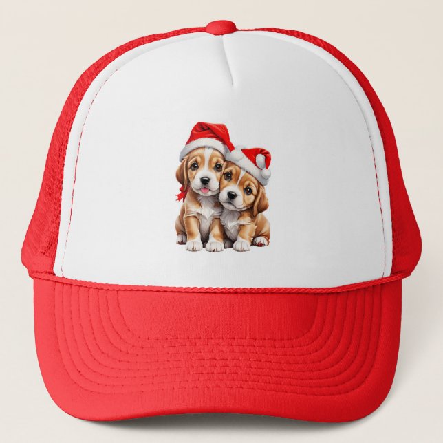 Boné Canina de Natal (Frente)