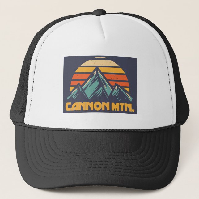 Boné Cannon Mountain New Hampshire Retro Turquoise (Frente)