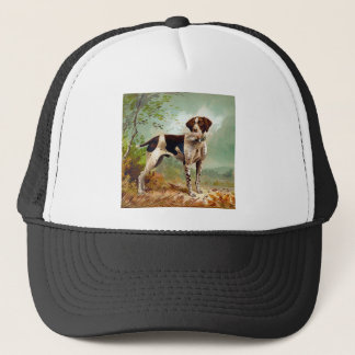 Boné Cão caçador com pássaro na boca