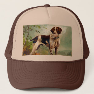 Boné Cão caçador com pássaro na boca