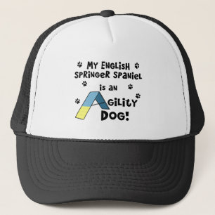 Boné Cão da agilidade do Spaniel de Springer inglês