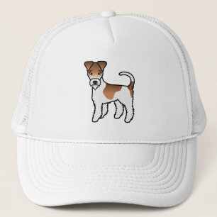 Boné Cão-De-Cartografia Branco E Com Fios Brancos Fox T