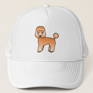 Boné Cão de Cartoon Bonito de Toy Poodle