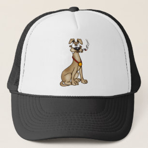 Boné Cão de fumo dos desenhos animados