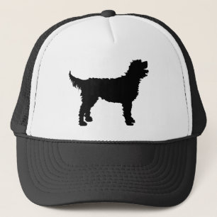 Boné Cão de Labradoodle (no preto)