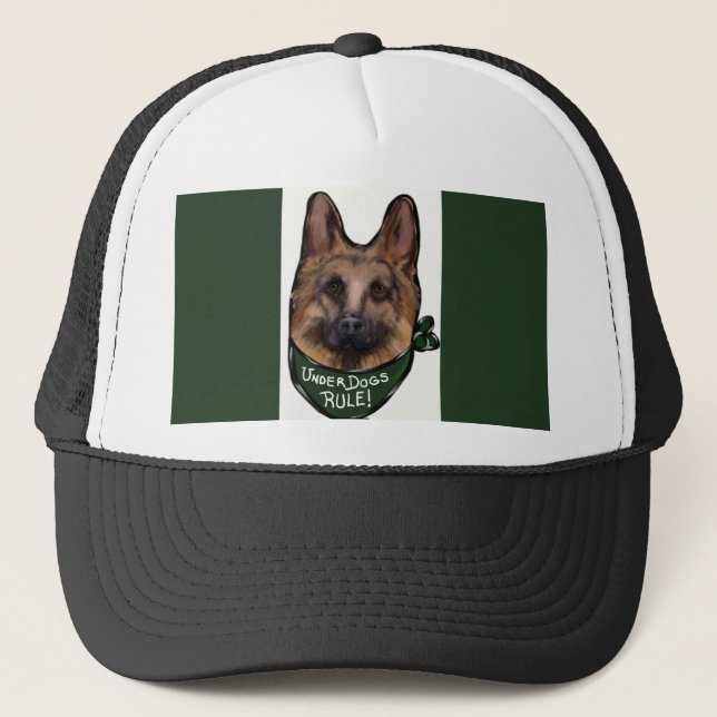 BONÉ CÃO PASTOR ALEMÃO DESFAVORECIDO (Frente)