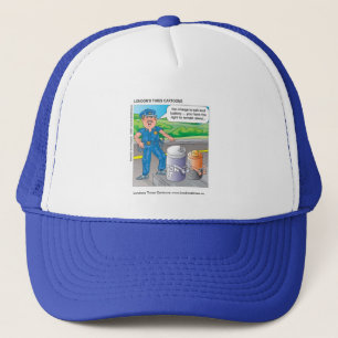Boné Cap Funny Agressão e Bateria Humor Policial