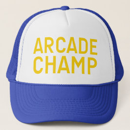 Boné Capa de slogan divertida do ARCADE CHAMP