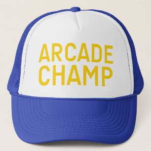 Boné Capa de slogan divertida do ARCADE CHAMP