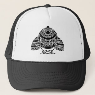 Boné Capacete de samurai do sol lua