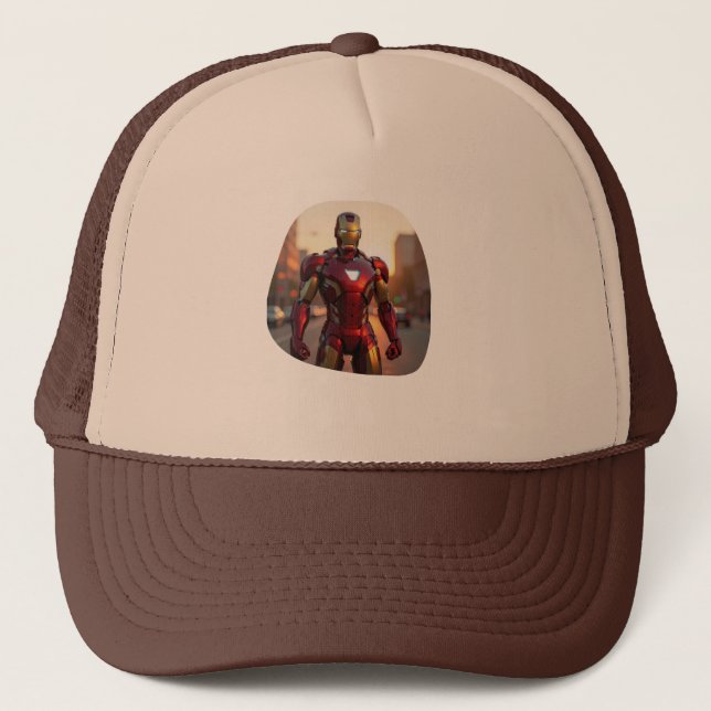 Boné Capacete do Homem de Ferro (Frente)