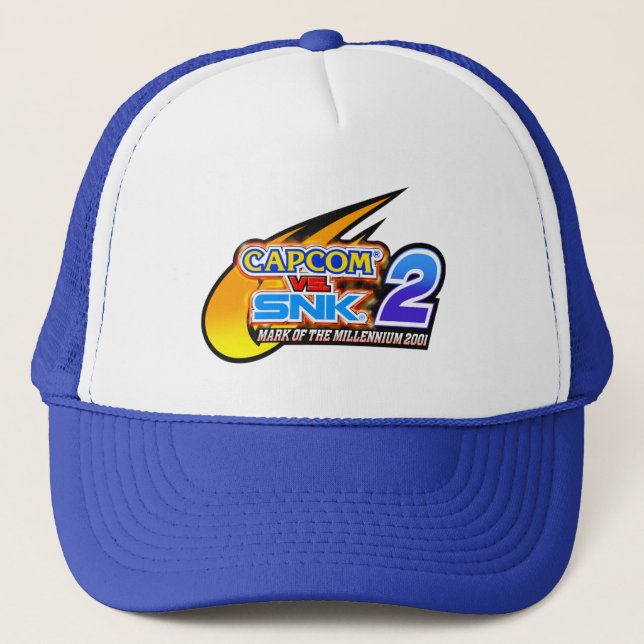 BONÉ CAPCOM VS SNK 2 TRUCKER HAT (Frente)