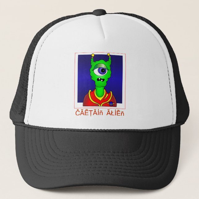Boné Capitão ALIENÍGENA (Frente)