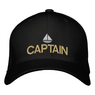 Boné Capitão Bordados Hat