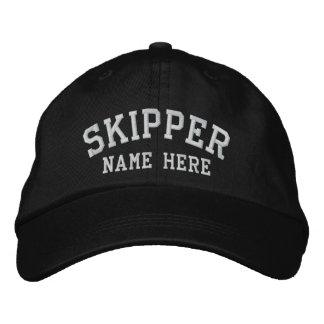 Boné Capitão do Skipper - personalizável