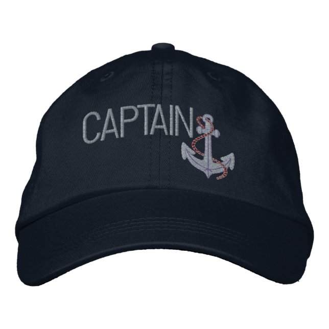 Boné Capitão E Âncora (Frente)