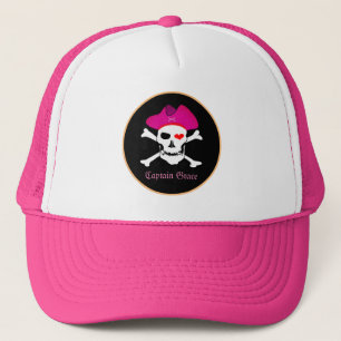 Boné Capitão "Graça" & Piratas - Ilha do Tesouro /Garot