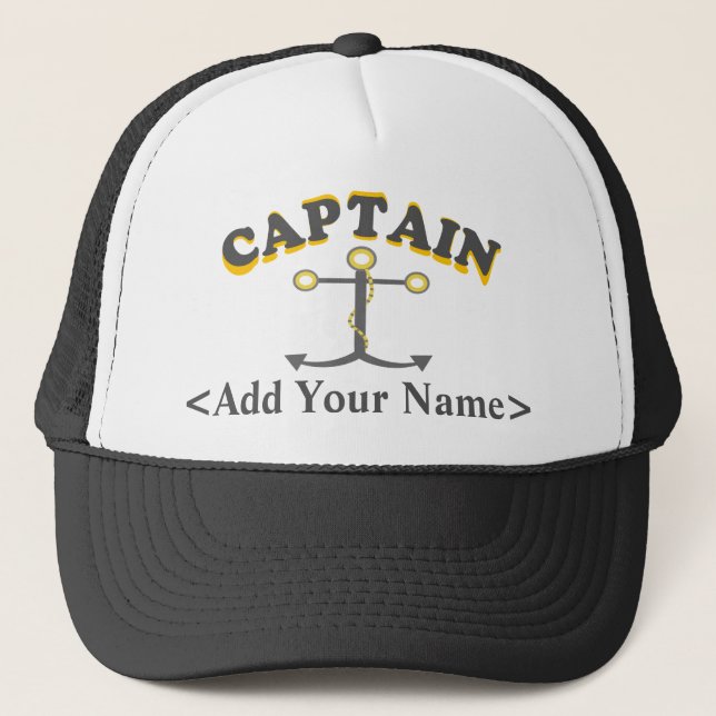 Boné Capitão Hat Personalizado (Frente)