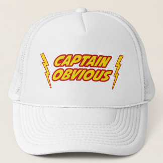 Boné Capitão Óbvio Super-herói