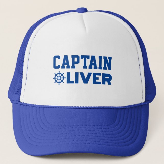Boné Capitão Oliver Trucker Hat (Frente)