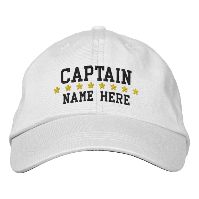 Boné Capitão - personalizável (Frente)