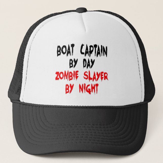 Boné Capitão Zombie Slayer (Frente)