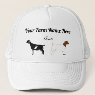 Boné Caprinos e Goats Nubianos Personalizados