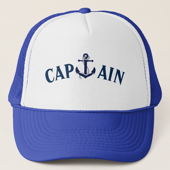 BONÉ CAPTAIN ANCHOR SAILING HAT (Frente)