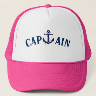 BONÉ CAPTAIN ANCHOR SAILING HAT