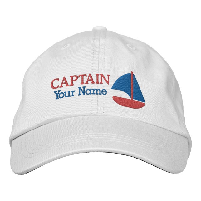 Boné Captain - customizable (Frente)