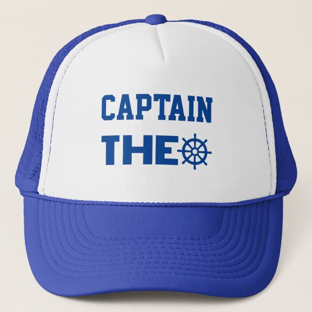 Boné Captain Theo Trucker Hat (Frente)
