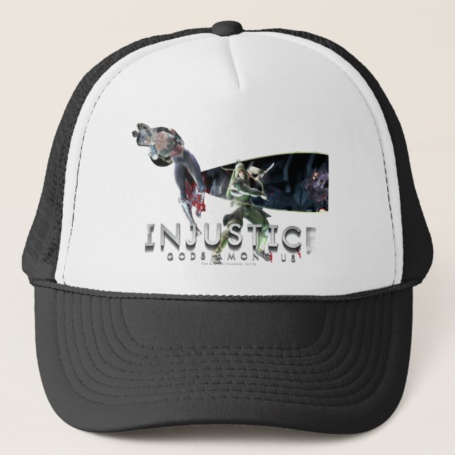 Boné Captura de tela: Mulher Maravilha vs Seta Verde (Frente)