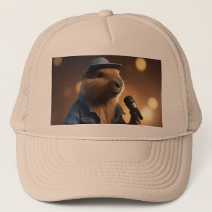 Boné "Capybara Cowboy: Serenading the Wild West"